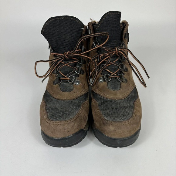Vintage Danner Crosshiker Gore-Tex Hiking Boots Size 7.5 Brown Leather Vibram - Picture 2 of 10